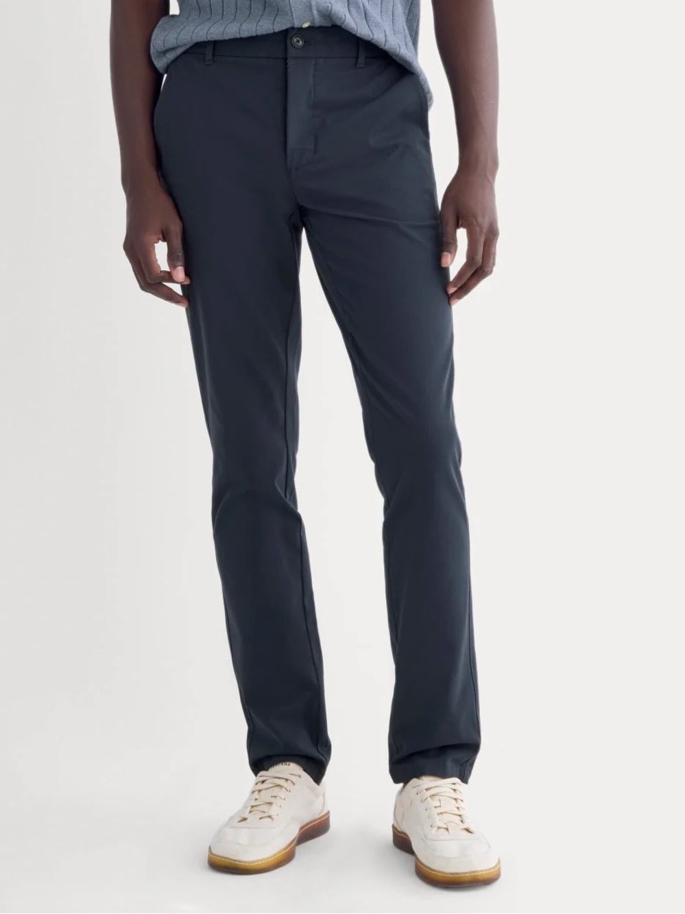New Everlane Men's Slim Performance Uniform Chino Blue Pants 34x30